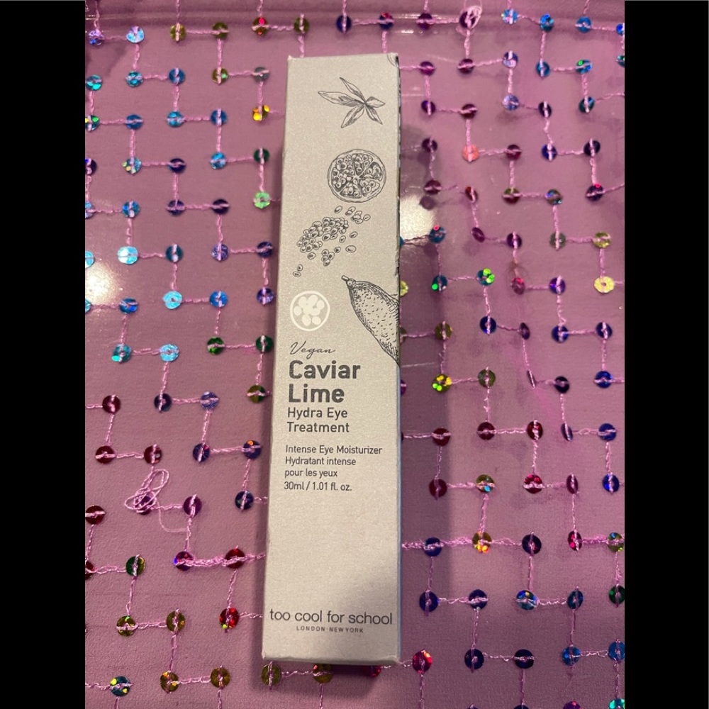 TOO COOL FOR SCHOOL Caviar Lime Hydra Eye Treatment. New in box